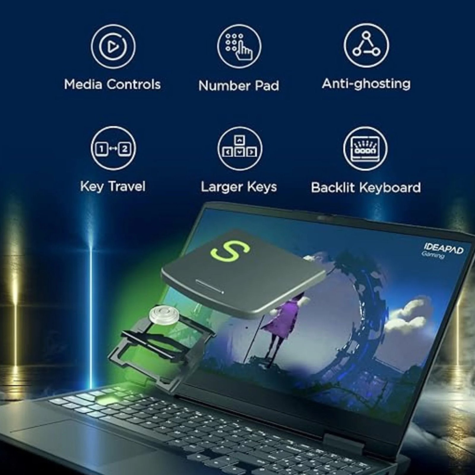 Lenovo Lenovo IdeaPad Gaming 3 (512GB) - Image 5