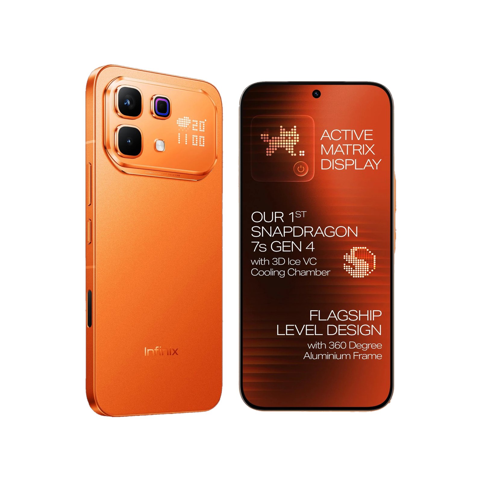Infinix NOTE 60 Pro (128GB, Solar Orange)
