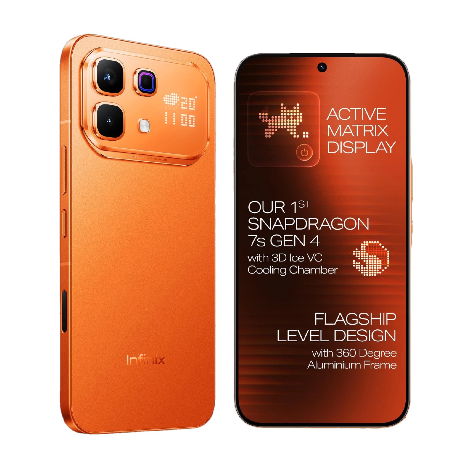 Infinix NOTE 60 Pro (256GB, Solar Orange)