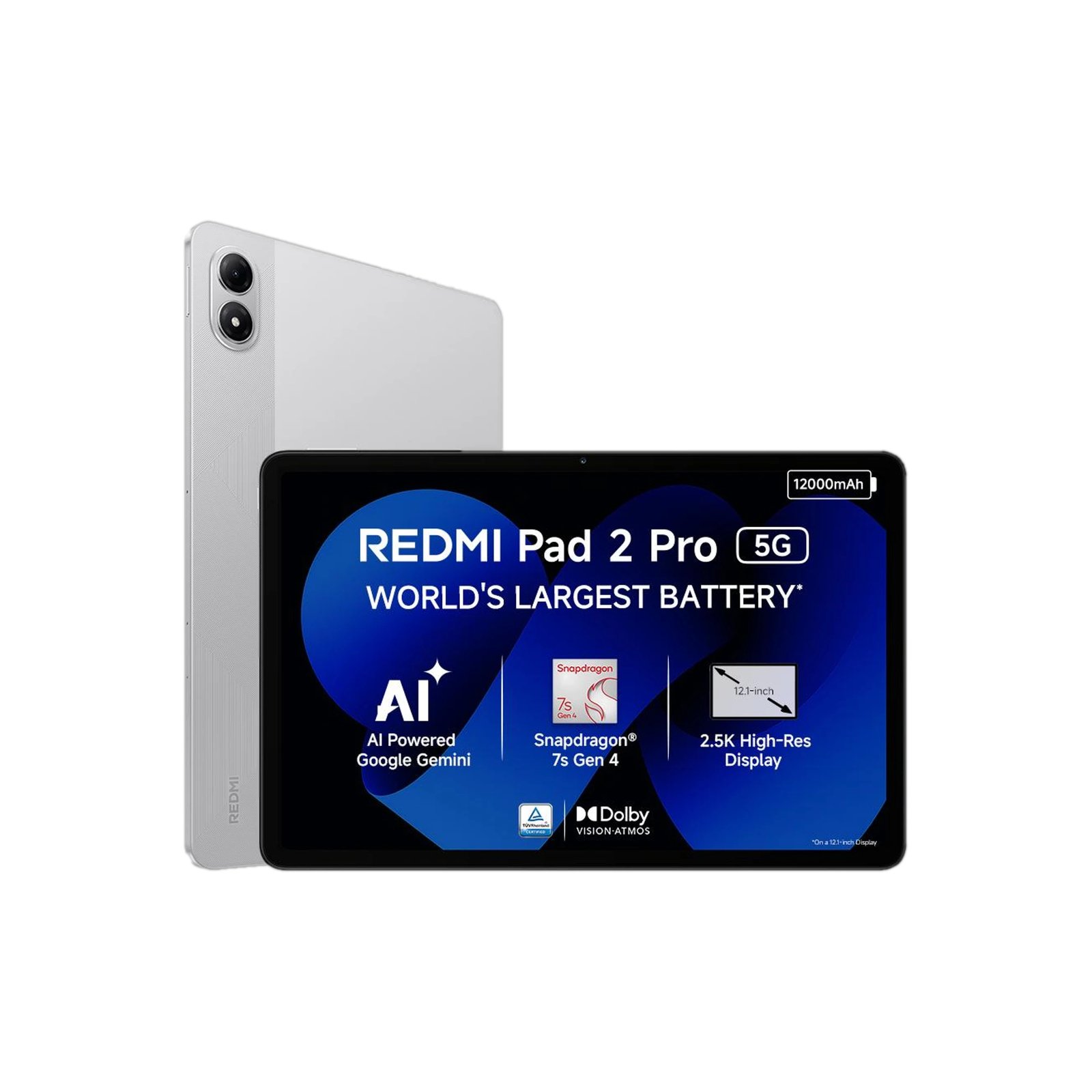 Redmi Pad 2 Pro (256GB, White)