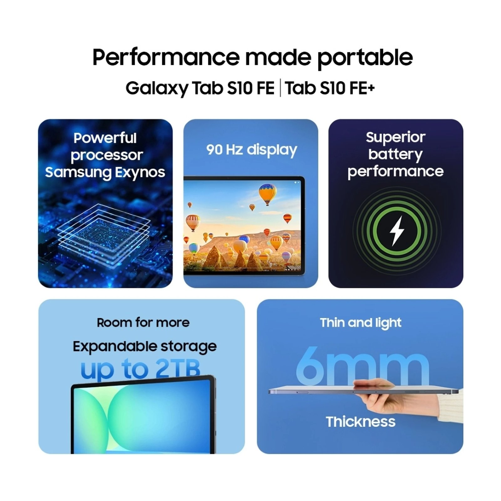 Samsung Galaxy Tab S10 Fe (256GB, Graphite) - Image 4
