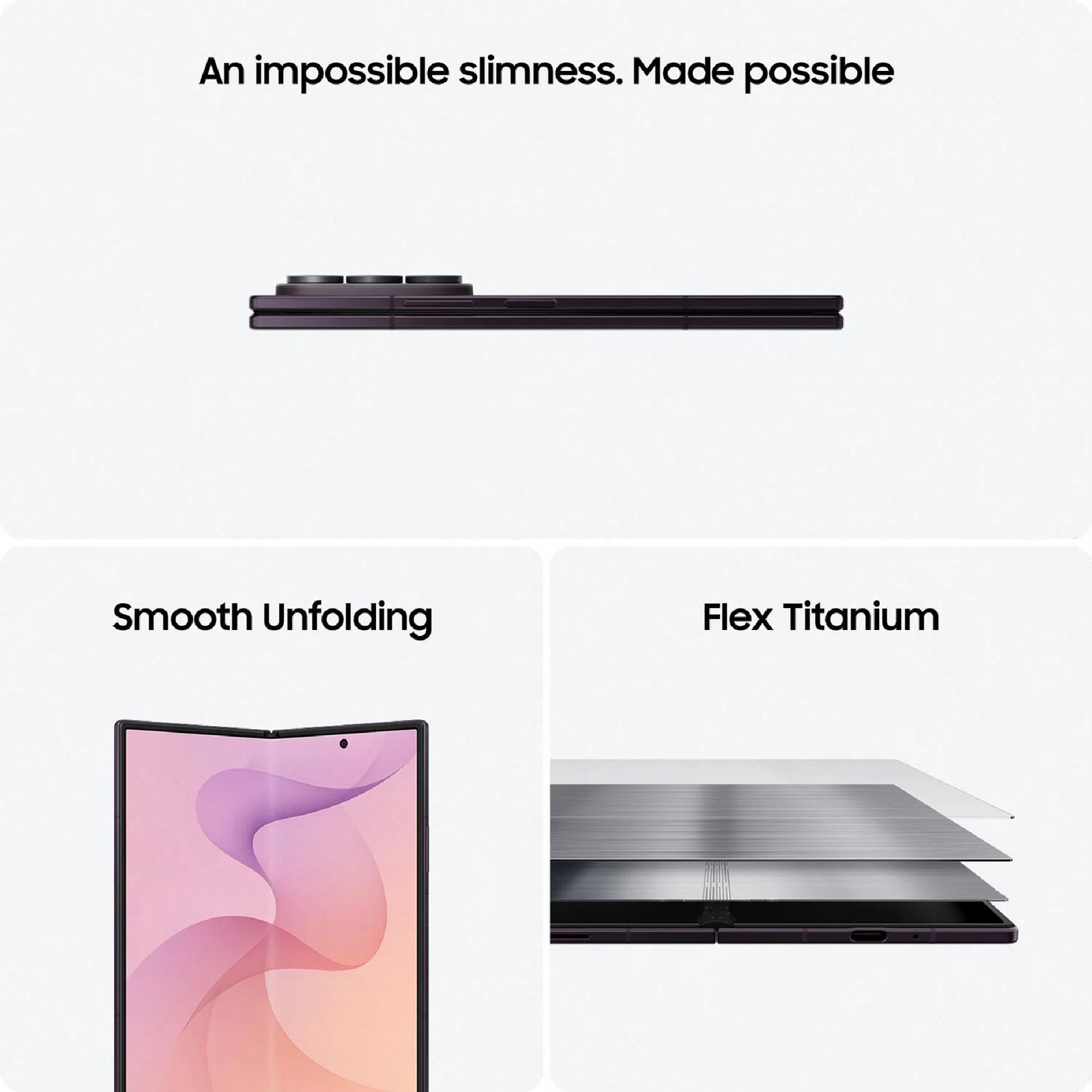 Samsung Galaxy Z Fold8 Ultra (256GB, Violet Shadow) - Image 3