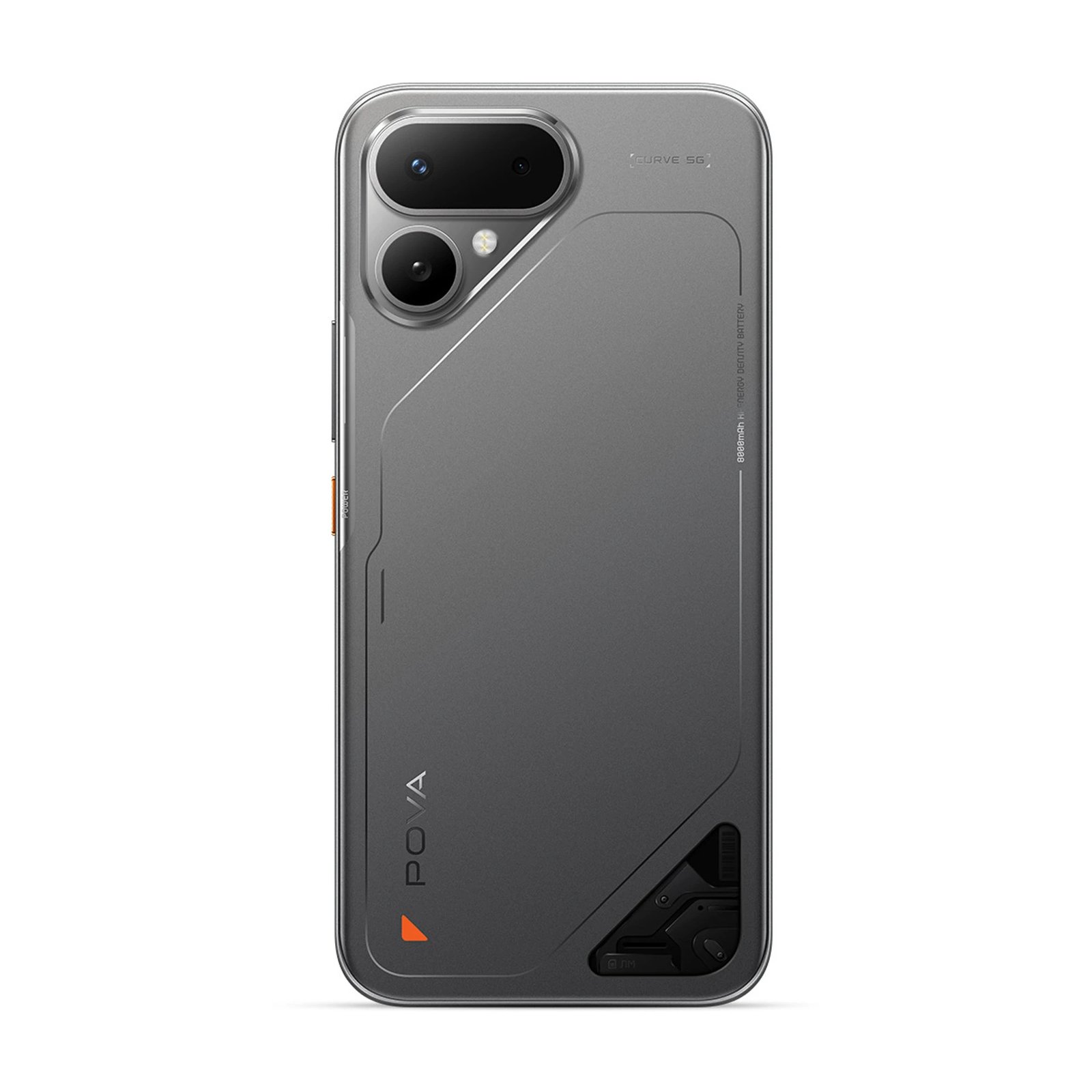 Tecno Curve Pova 2 (128GB, Storm Titanium) - Image 2