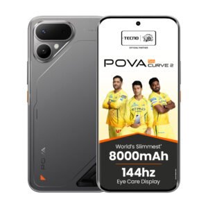 Tecno Curve Pova 2 (128GB, Storm Titanium)