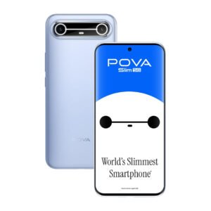 Tecno Pova Slim 5G (128GB, Sky Blue)