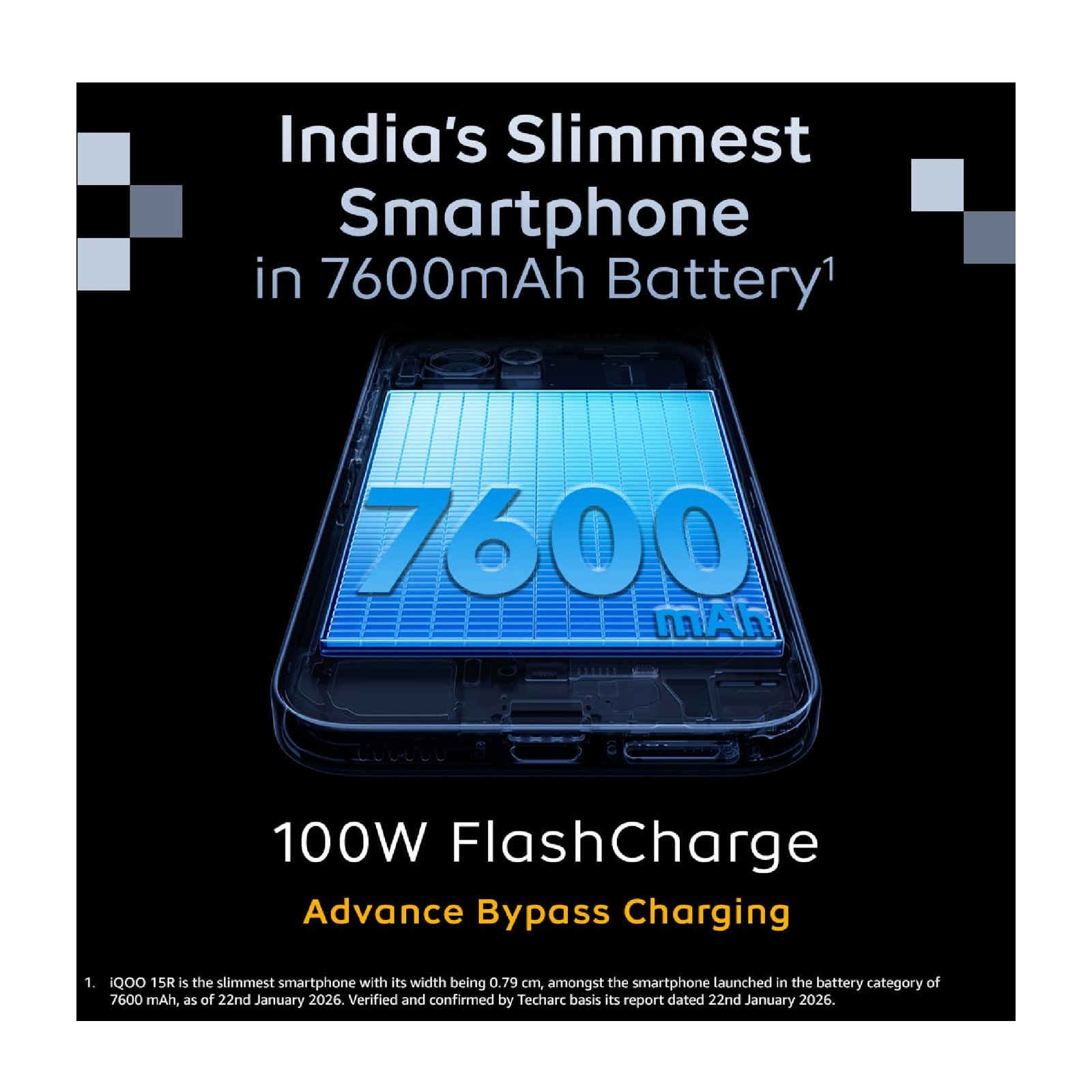iQOO 15R (256GB, Dark Knight) - Image 4